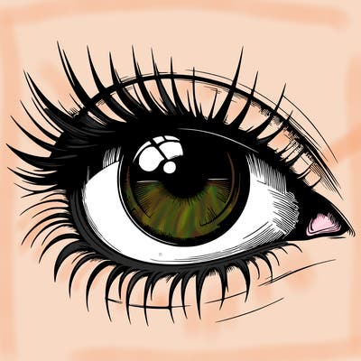 realistic eye