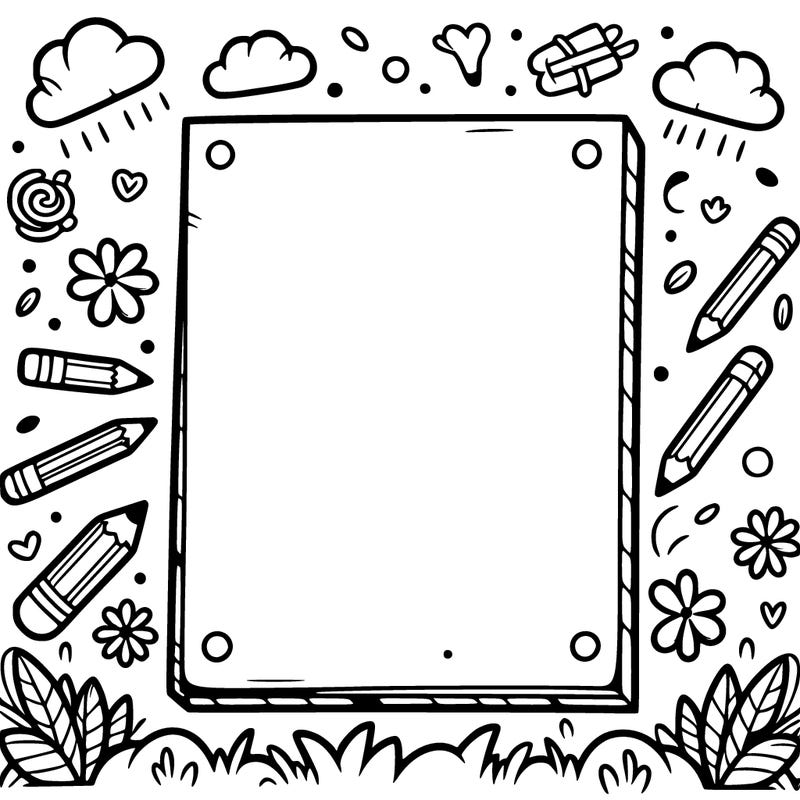 blank peice of paper