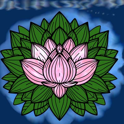 lotus flower mandala