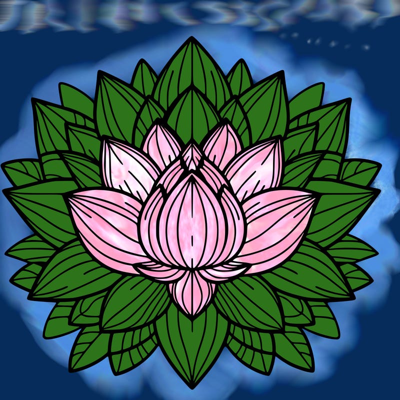 lotus flower mandala