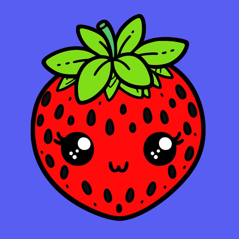 cute strawberry