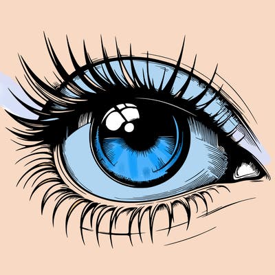 realistic eye