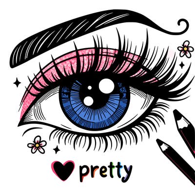 pretty eye