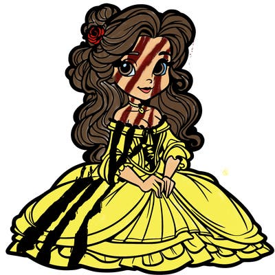 belle from beauty and the beast