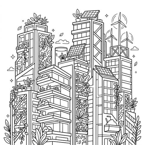 Green Skyscrapers