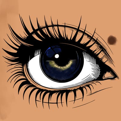 realistic eye