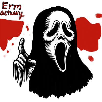 realistic ghostface horror