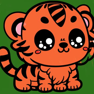 cute tiger