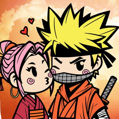 naruto in love with woman