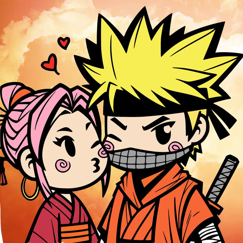 naruto in love with woman