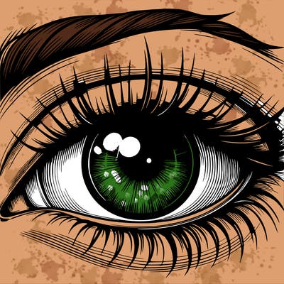 realistic eye