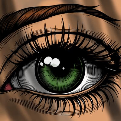 realistic eye