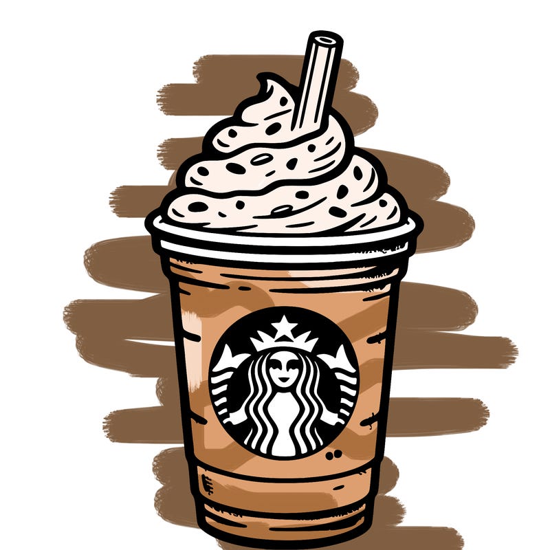 starbucks, frappuccino