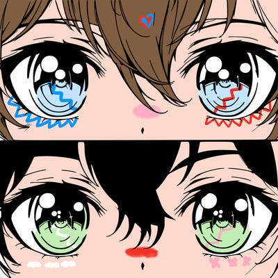 anime eyes