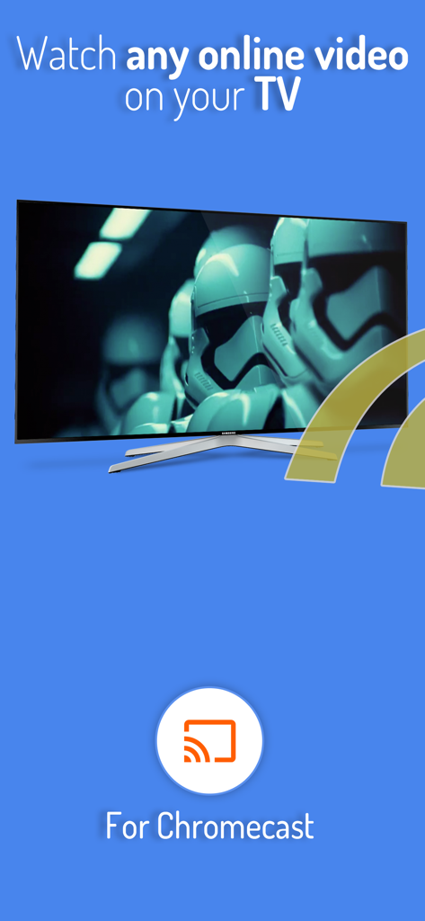 Watch any online video on your TV using the Chromecast casting app for iOS