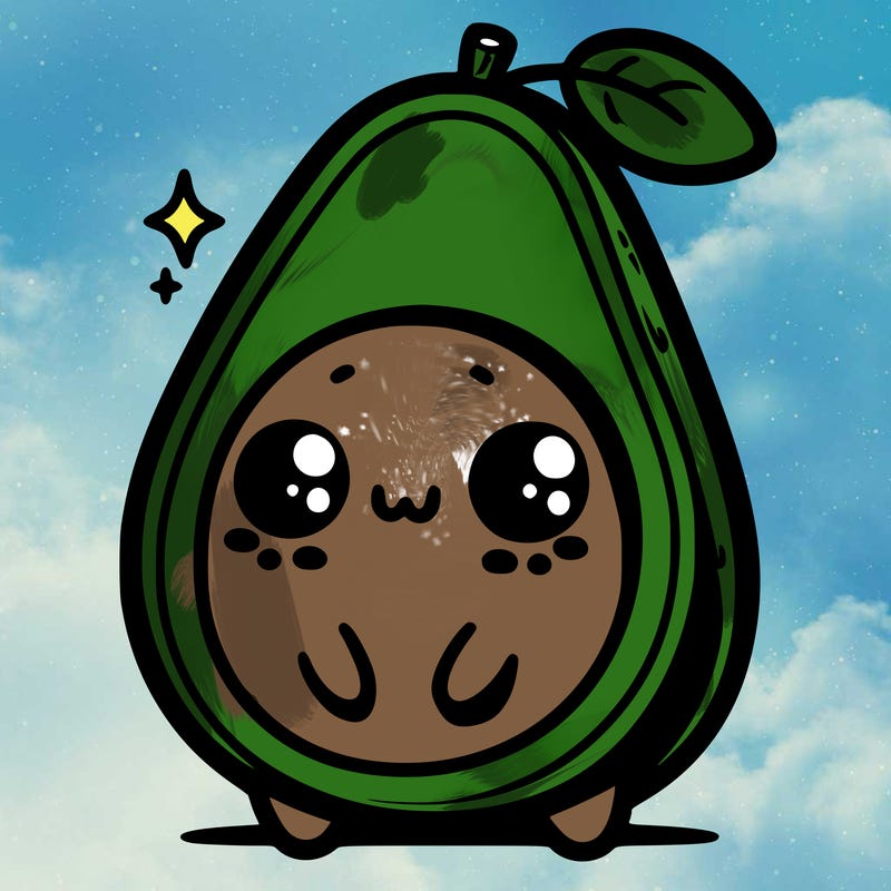 cute avocado