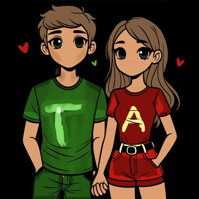 boyfriend and girlfriend