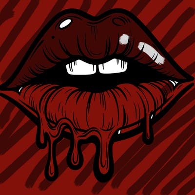 lips that look realistic and drip