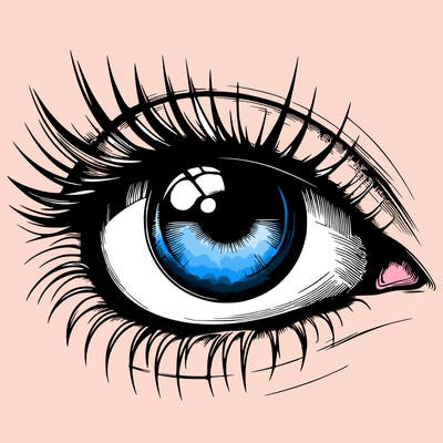 realistic eye
