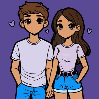 boyfriend and girlfriend