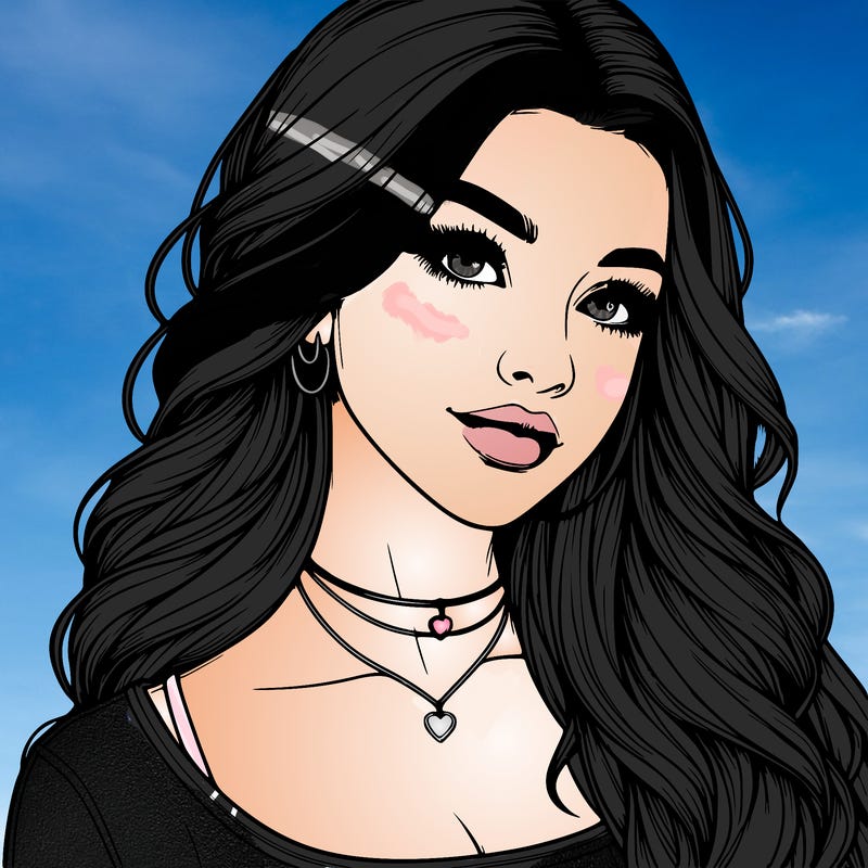 detailed realistic girl