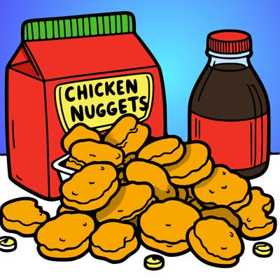 chicken nuggets