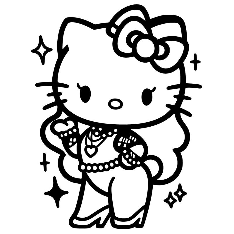 sassy hello kitty