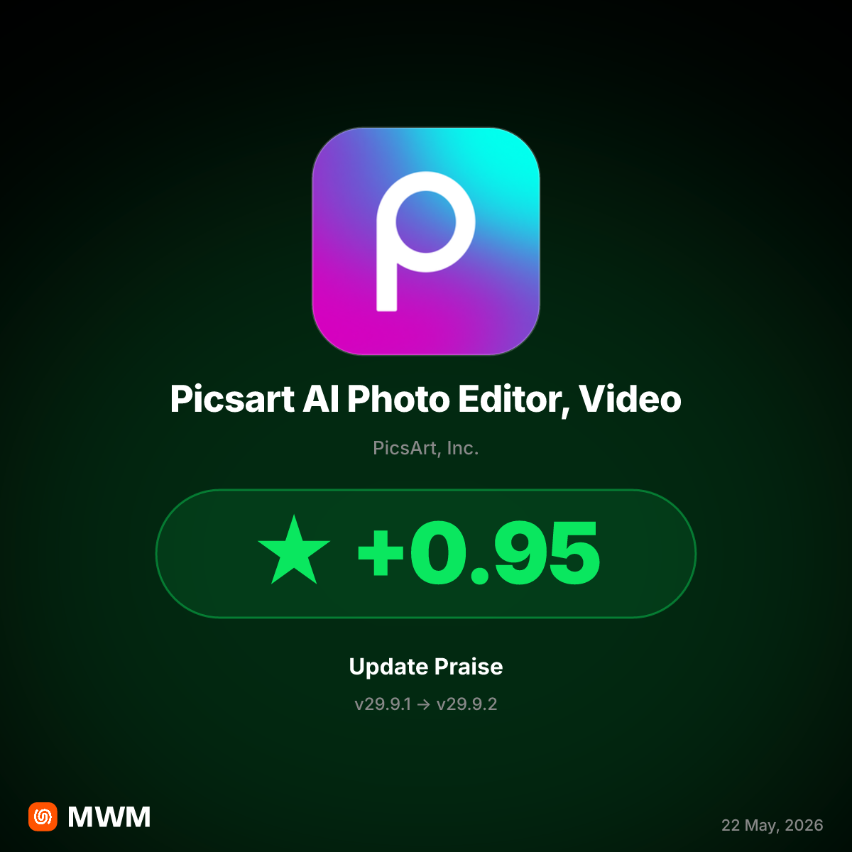 Picsart AI Photo Editor, Video v29.9.2 Fixes Critical Crashes in May 2026