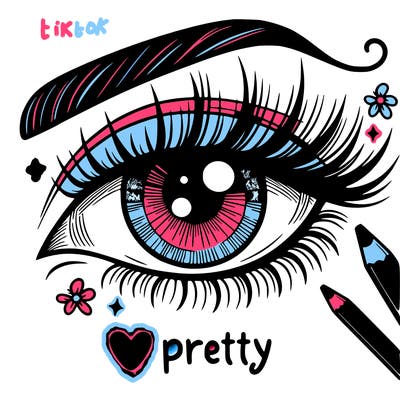pretty eye