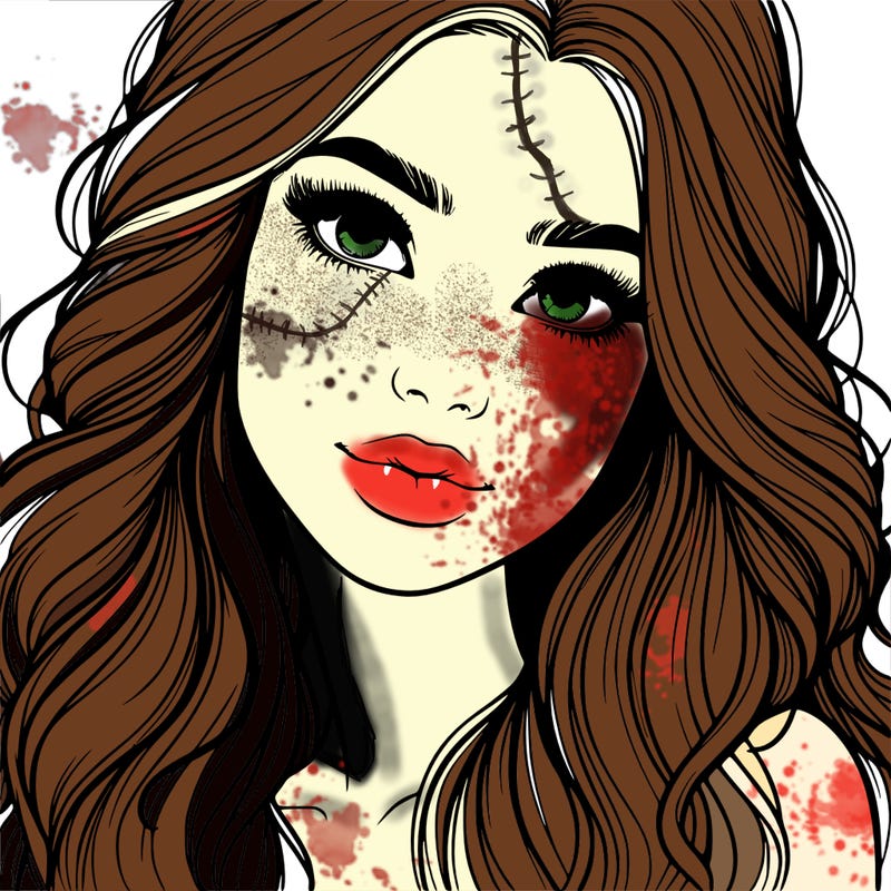 beautiful realistic girl