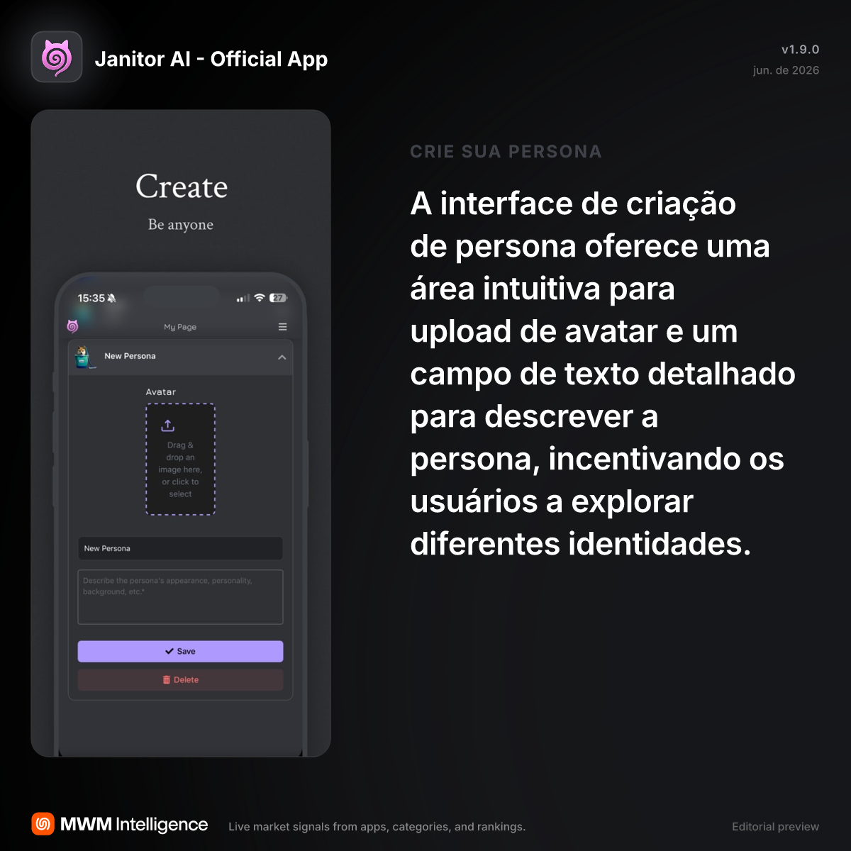 Janitor AI - Official App - App Livros | MWM