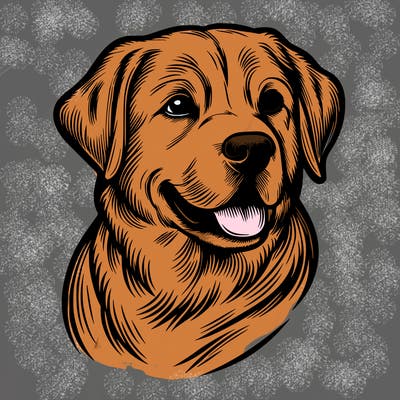 realistic dog