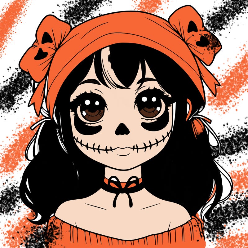 realistic girl halloween