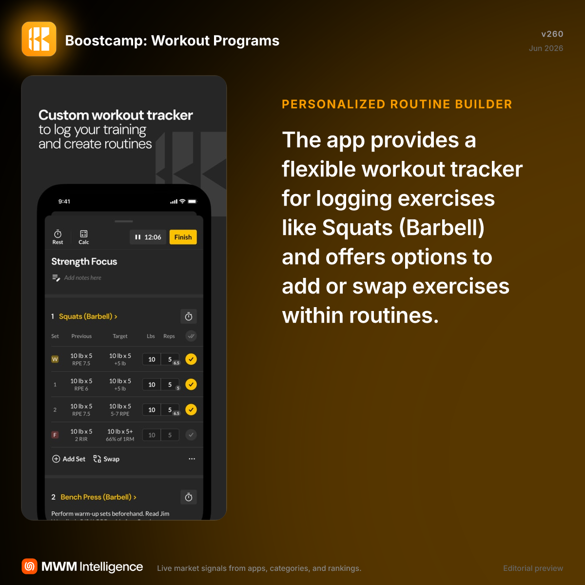 Boostcamp: Workout Programs - Health & Fitness App | MWM
