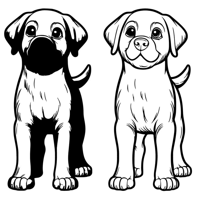 realistic dog