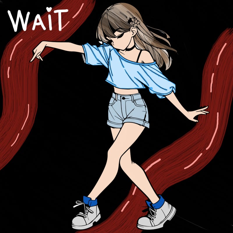 realistic girl danceing