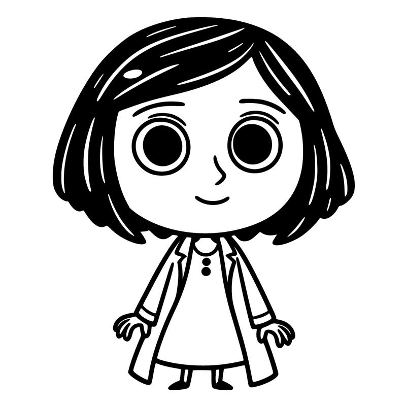 cartoon coraline character coraline anime