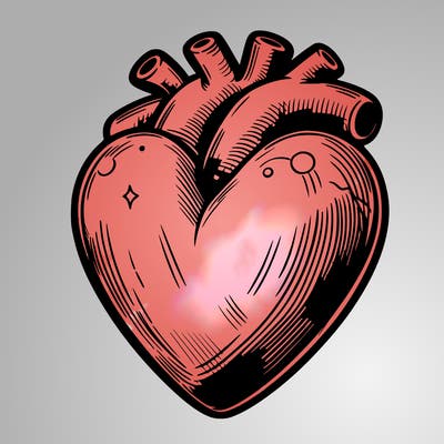 realistic heart
