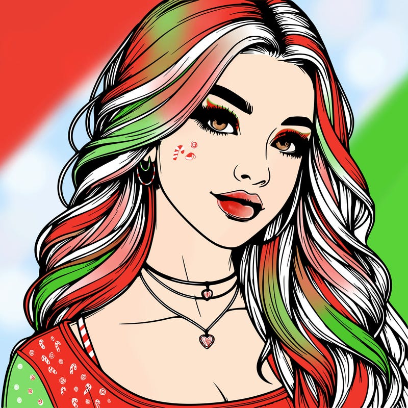 detailed realistic girl