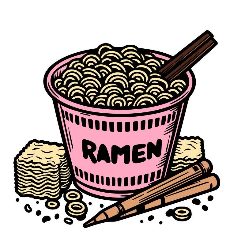 ramen noodles