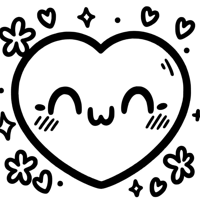 simple easy heart shape