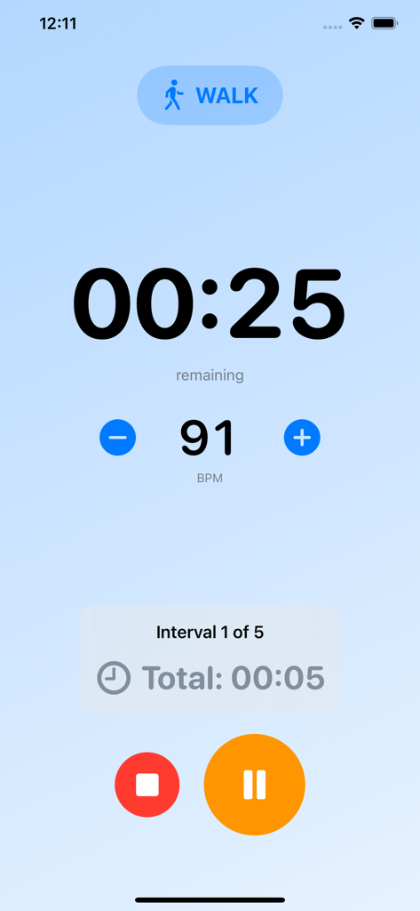 Run/Walk BPM - Health & Fitness App | MWM