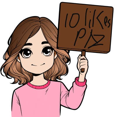 realistic girl holding up a sign