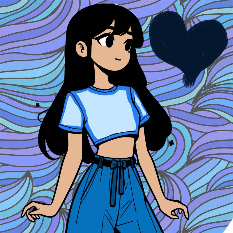 girl in a cute crop top