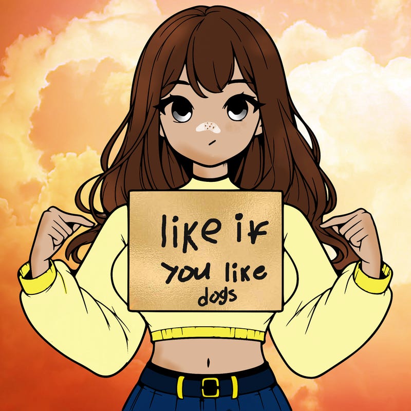 girl holding a blank sign in a long sleeve crop top