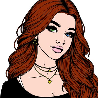 detailed realistic girl