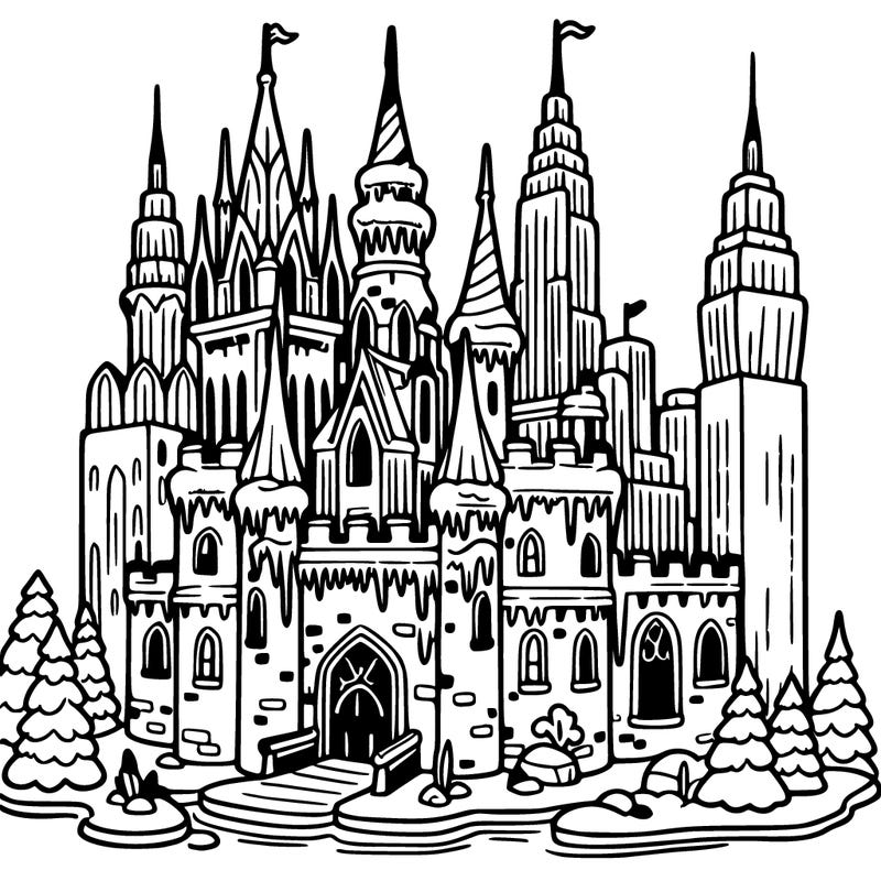 ice castle in new york