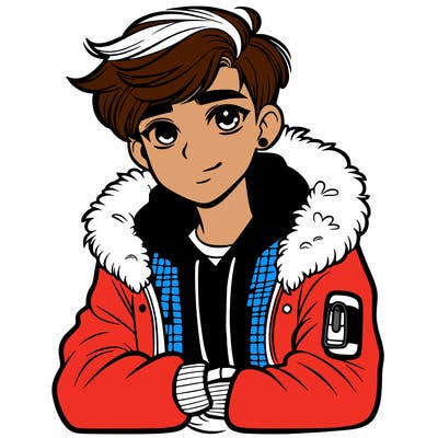stylish teenager