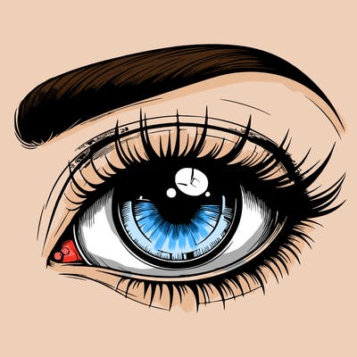 realistic eye