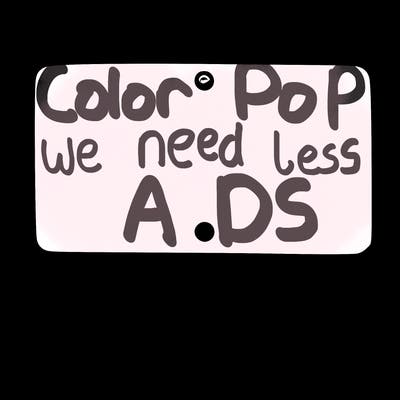 blank sign